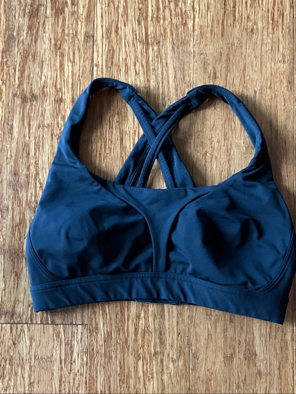 Lululemon Black Cross-Back Sports Bra